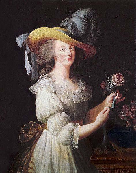 Elisabeth Louise Viegg-Le Brun Portrait of Marie Antoinette, oil painting picture